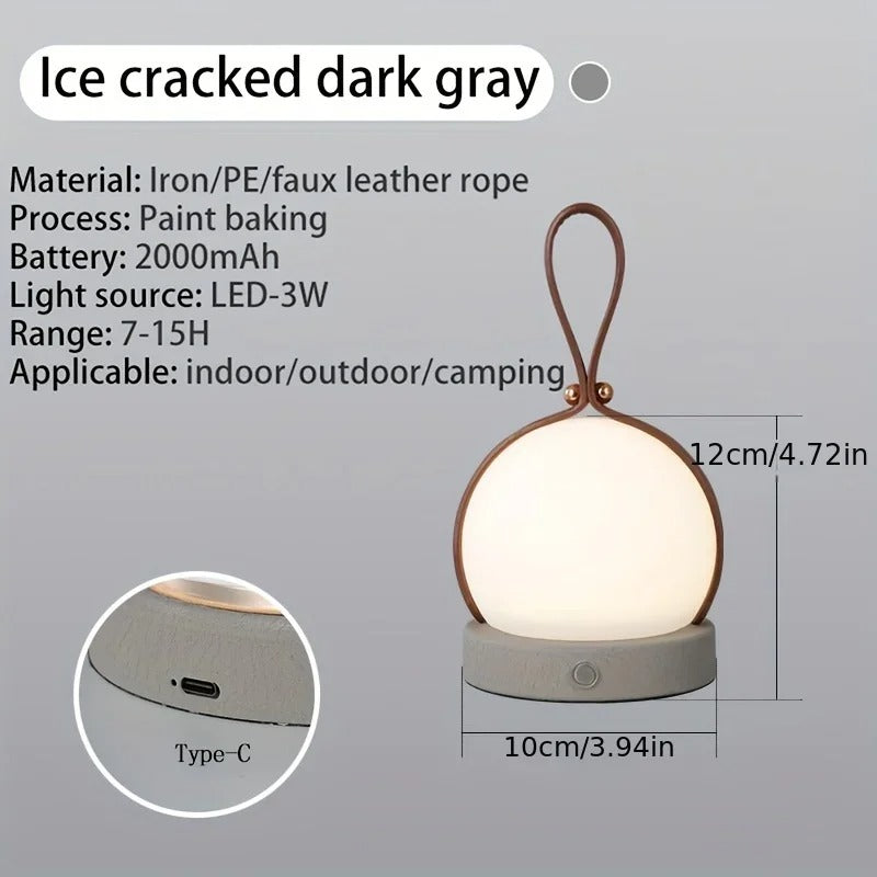 Luxe Loop Cordless LED Table & Hanging Lamp