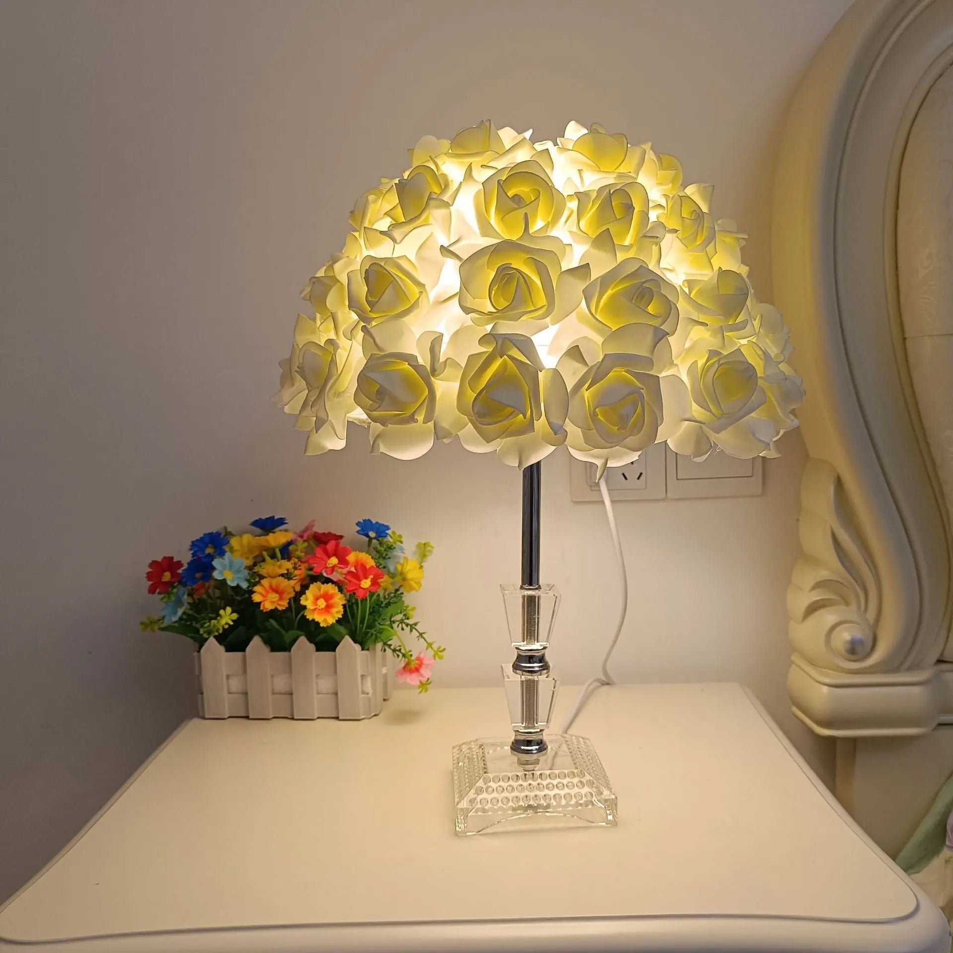Crystal Bloom Bouquet Lamp