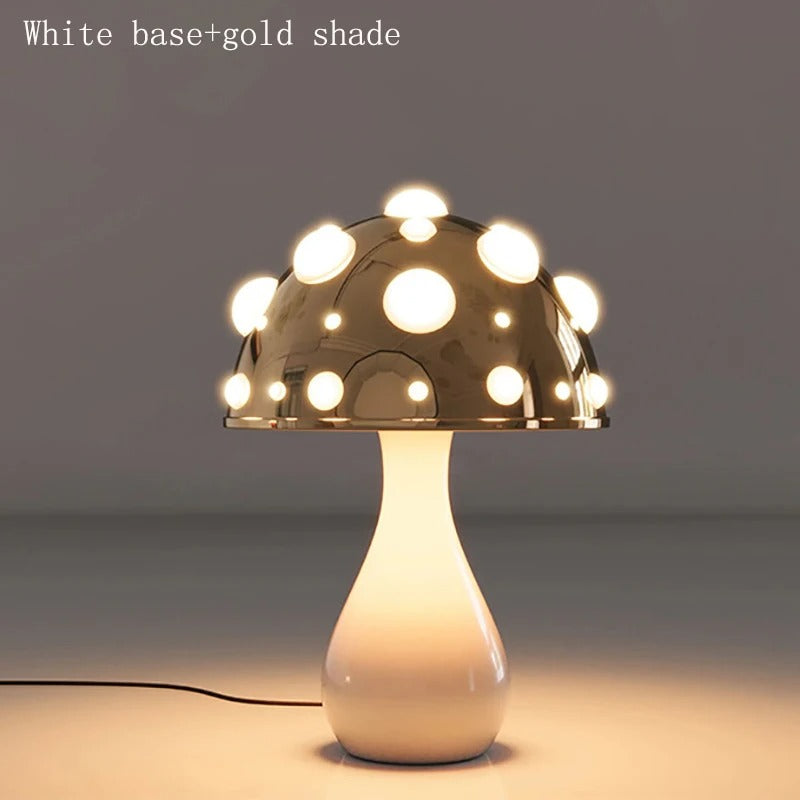 LumiShroom – Designer Tricolor Mushroom Lamp