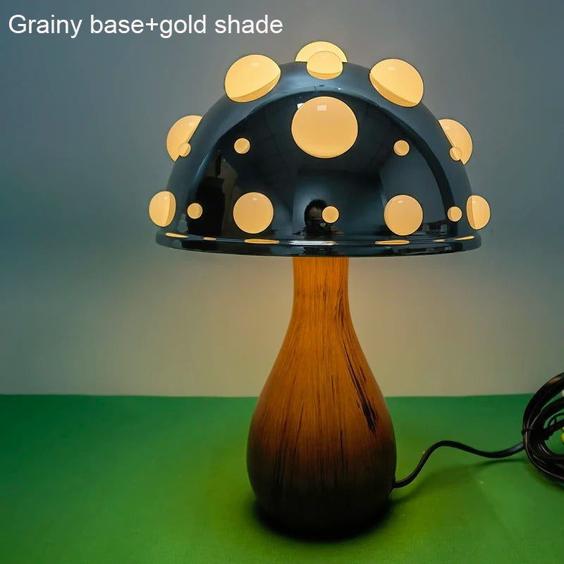 LumiShroom – Designer Tricolor Mushroom Lamp