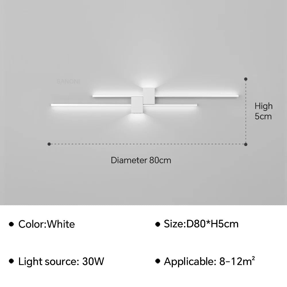Linea Luxe Stepless LED Wall Light