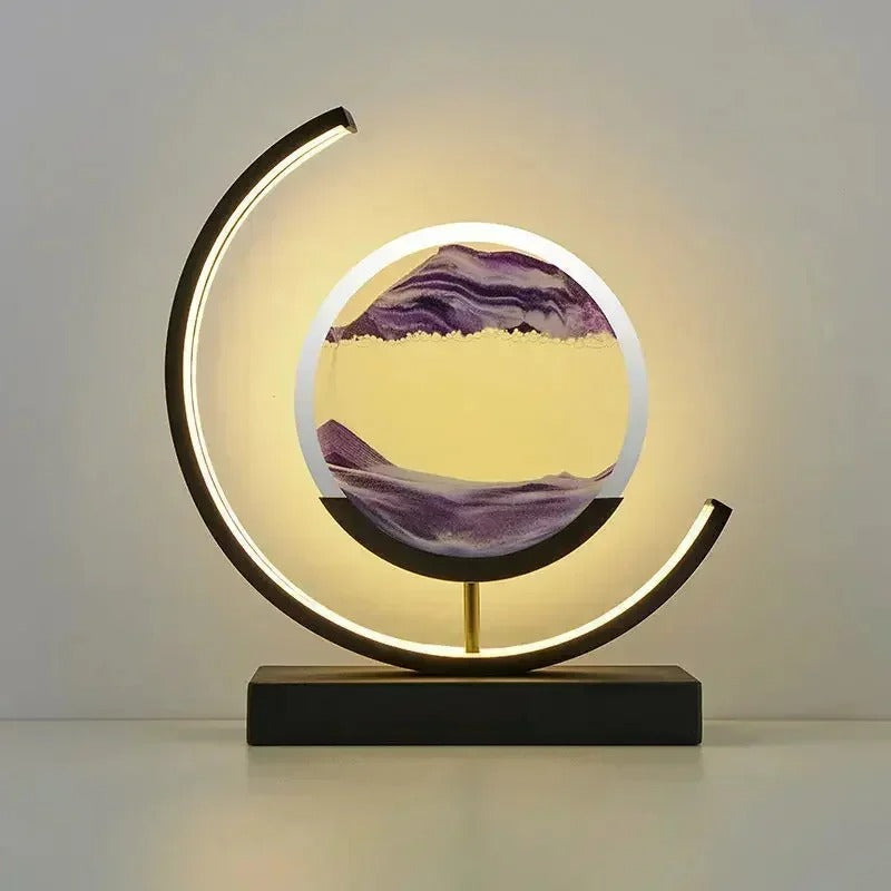 Elaris Flow – LED Sand Art Sculpture