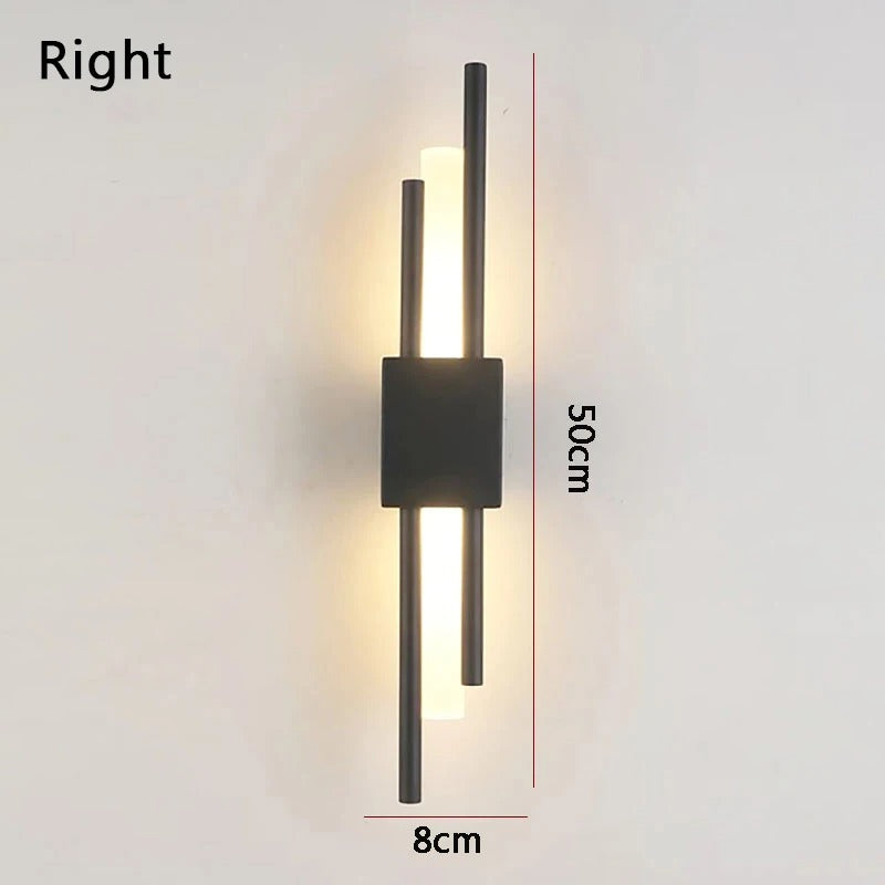 Nordic Luxe Vertical Wall Sconce