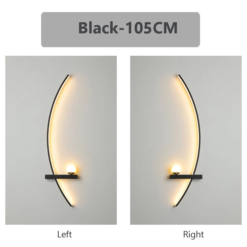 ArcGlow Sconce – Nordic Minimalist Wall Light