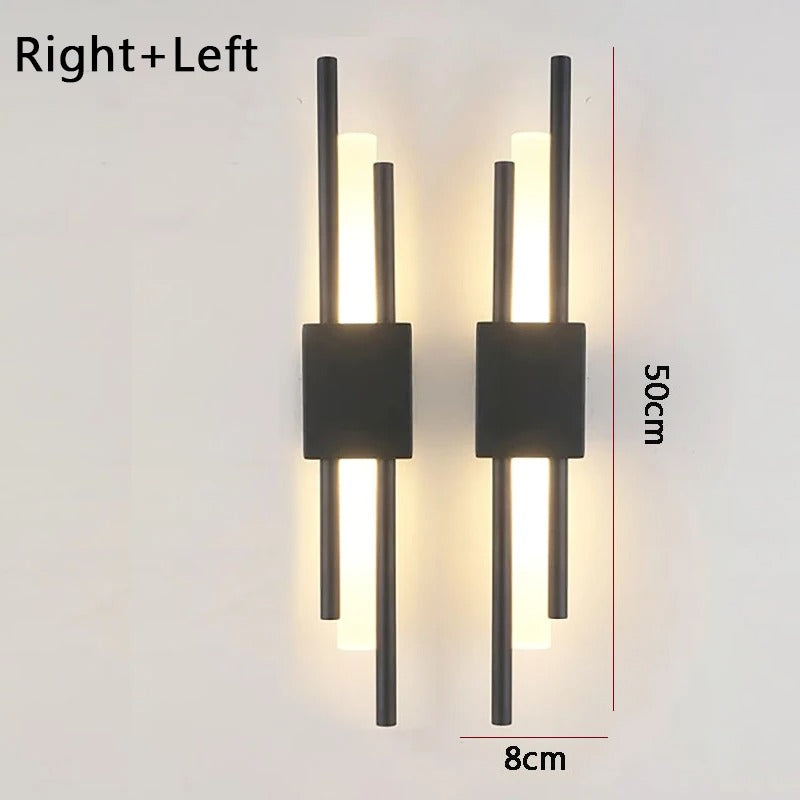 Nordic Luxe Vertical Wall Sconce