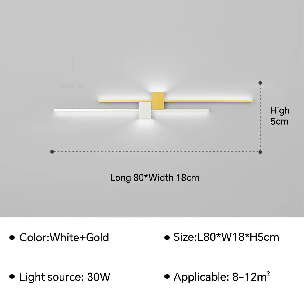 Linea Luxe Stepless LED Wall Light