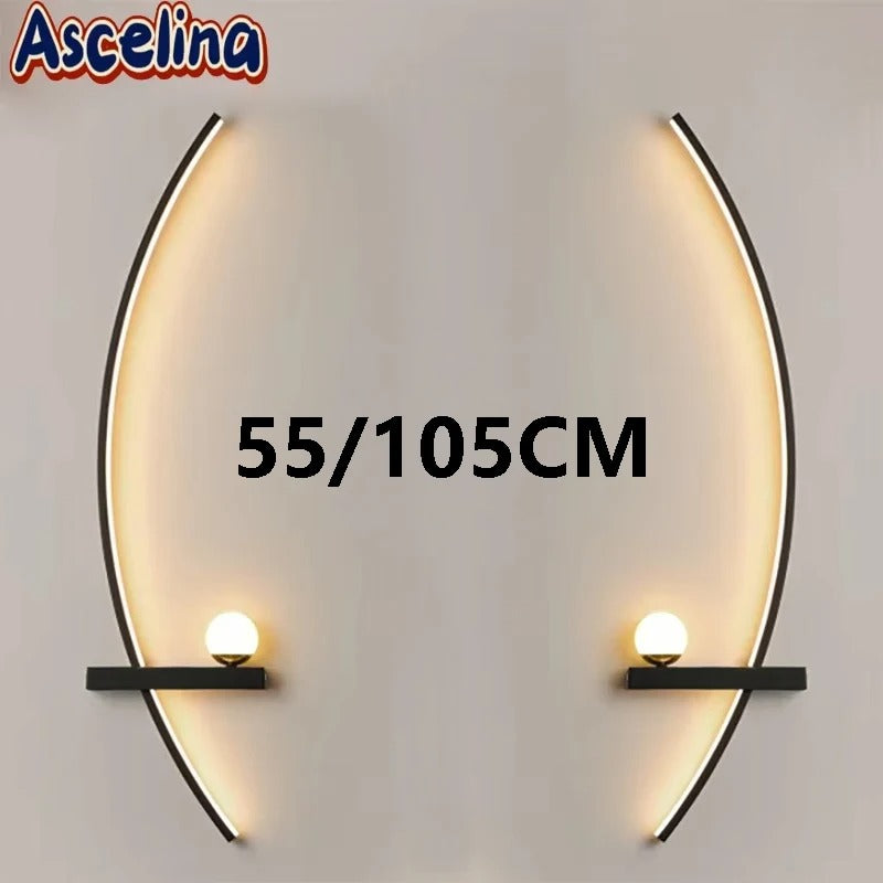 ArcGlow Sconce – Nordic Minimalist Wall Light