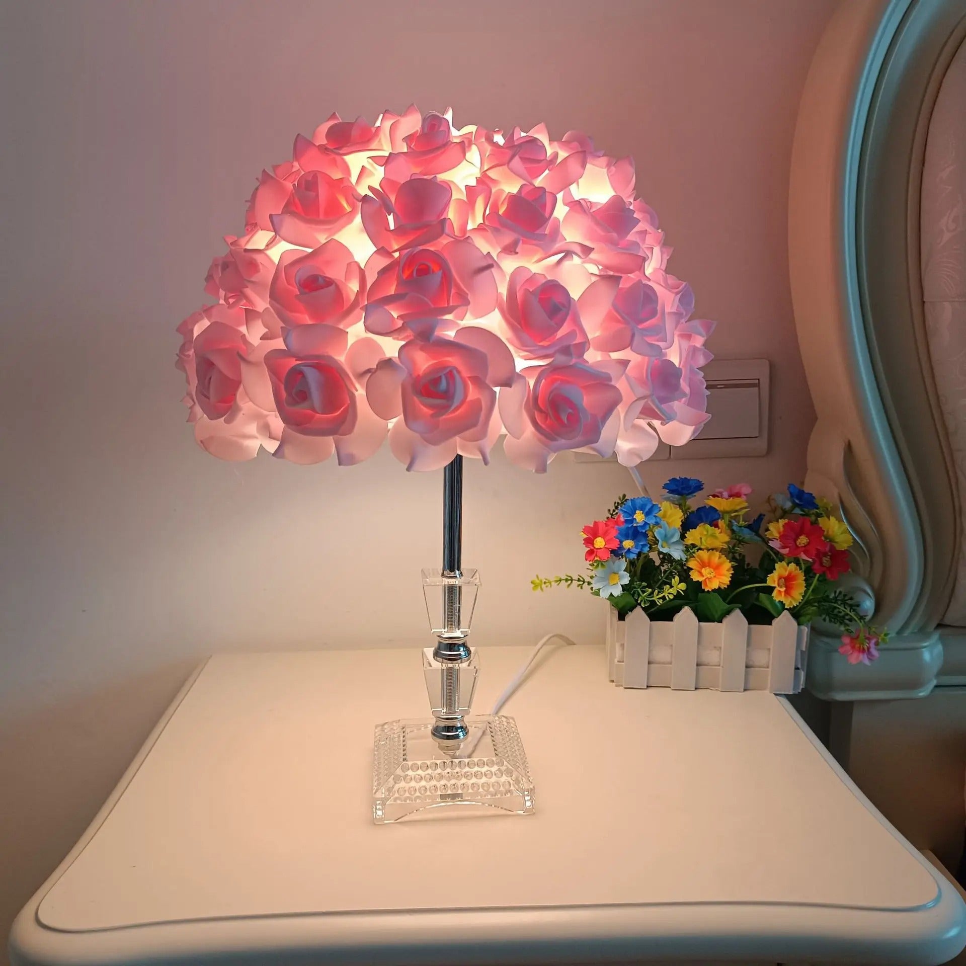 Crystal Bloom Bouquet Lamp
