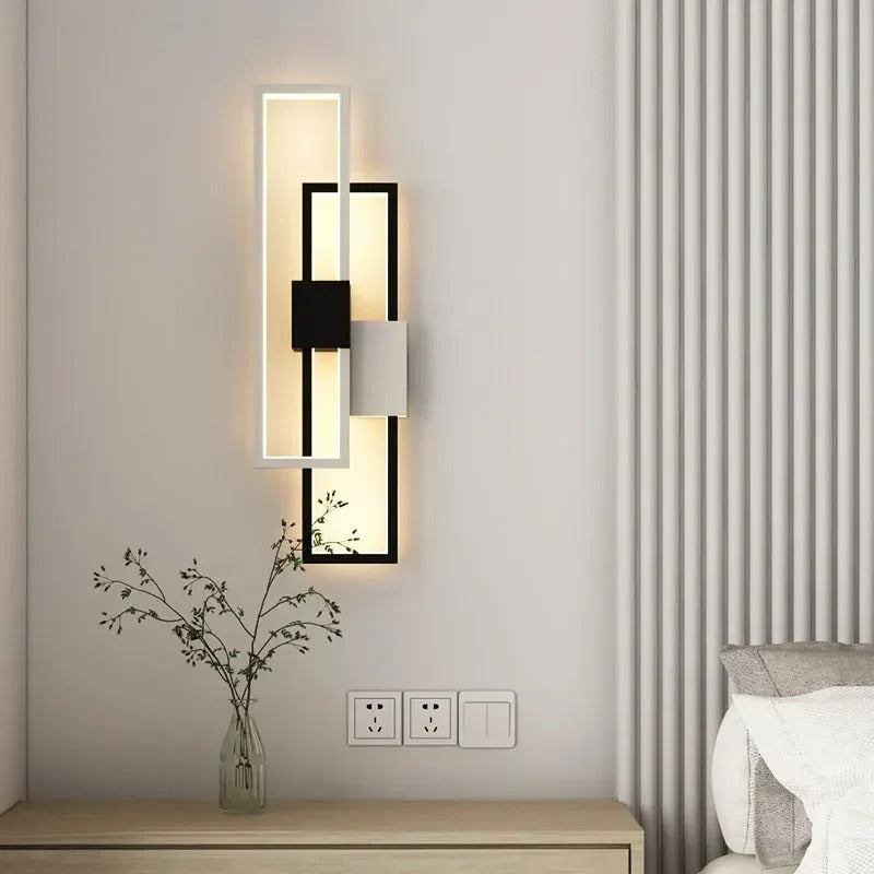 LumaEdge Sconce – Slim Rectangular Wall Light