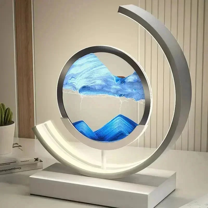 Elaris Flow – LED Sand Art Sculpture