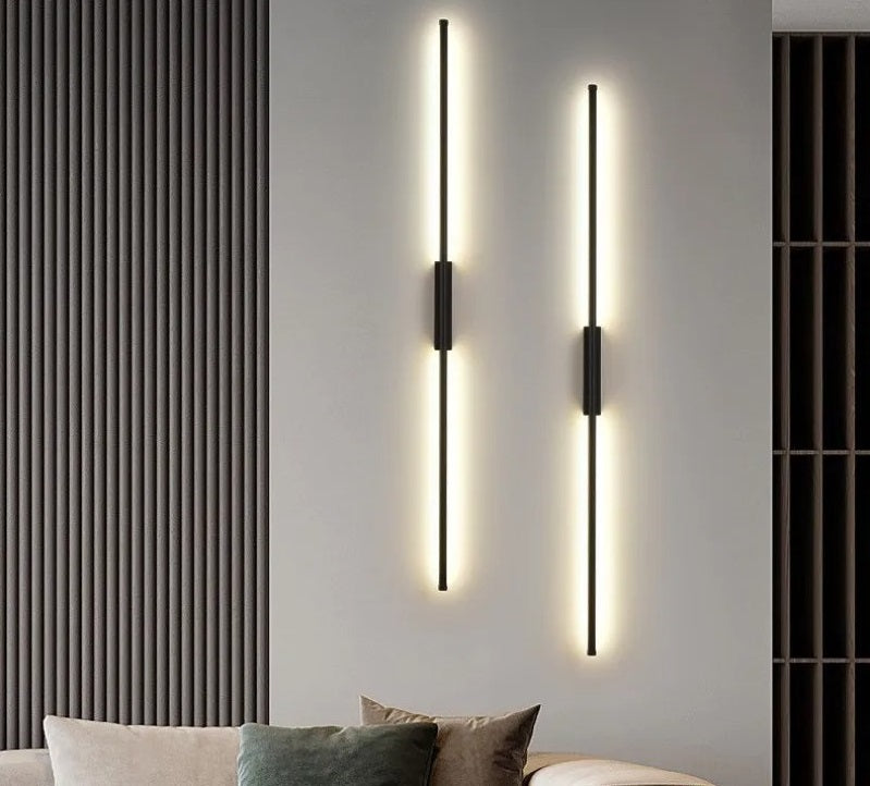 HaloStem Bar – Minimalist Strip Wall Light