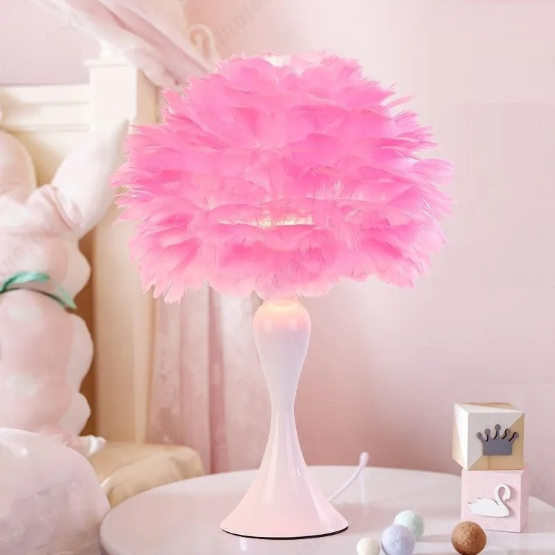 Feather Glow Luxe Lamp
