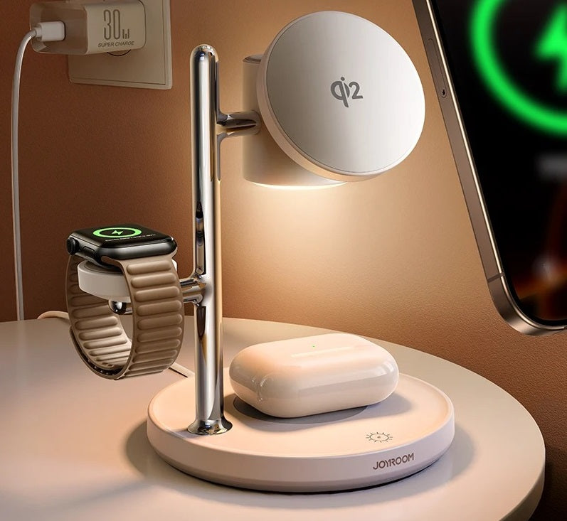 BlueBii Joyroom – Ambient Glow & Wireless Charging Station