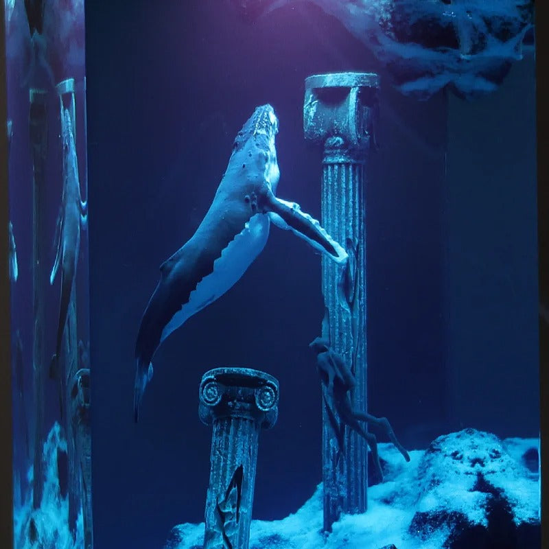 TideVault – Diver, Manta & Whale Resin Light