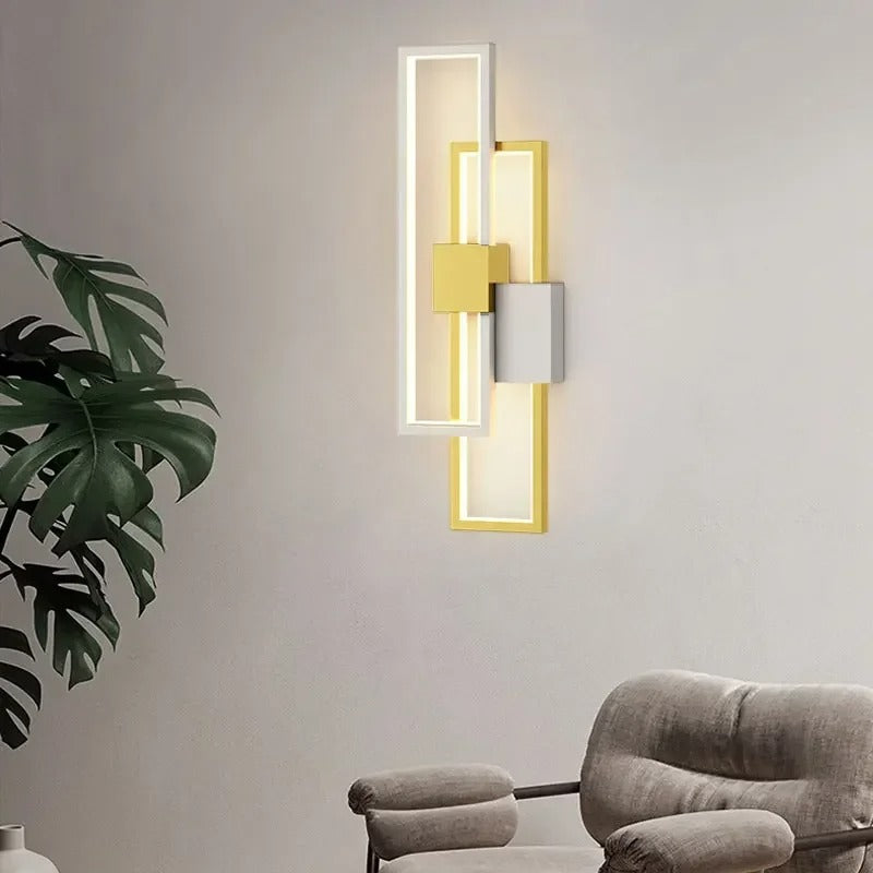 LumaEdge Sconce – Slim Rectangular Wall Light