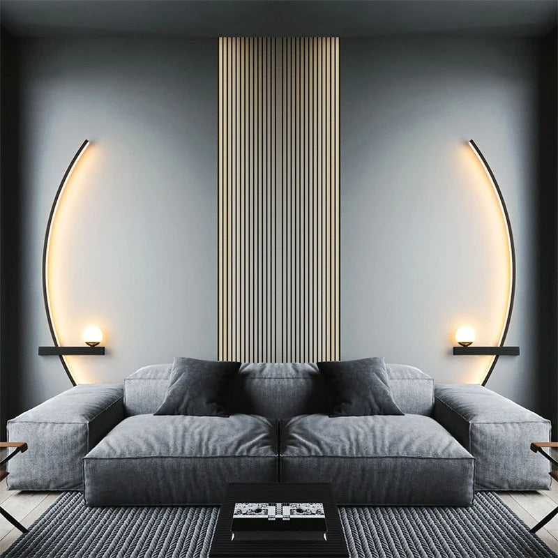 ArcGlow Sconce – Nordic Minimalist Wall Light