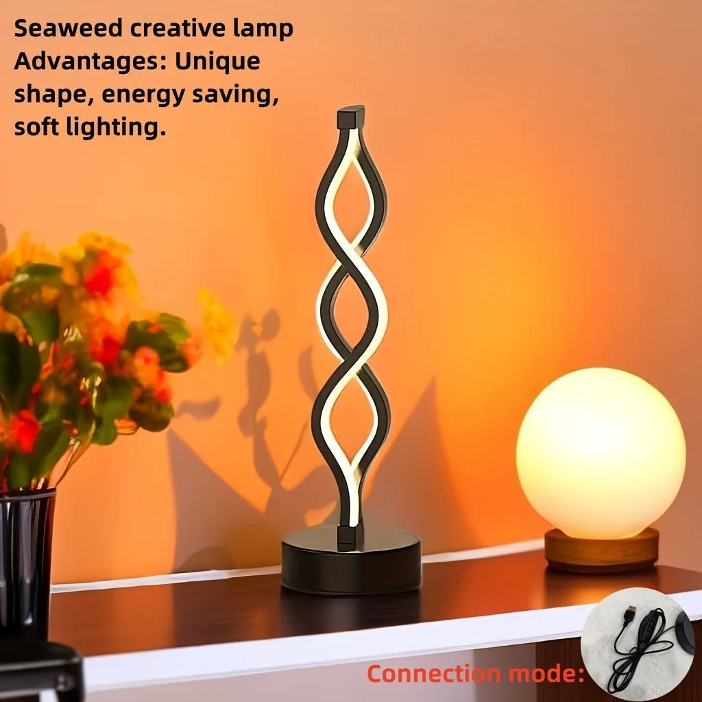 Elan Twin – Vertical Wave LED Lamp