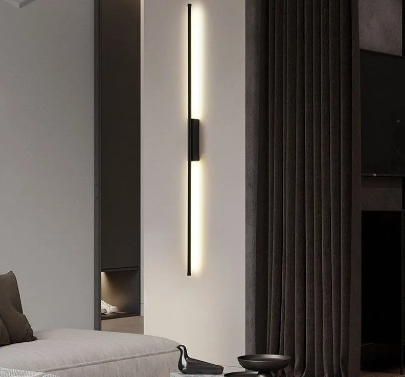 HaloStem Bar – Minimalist Strip Wall Light