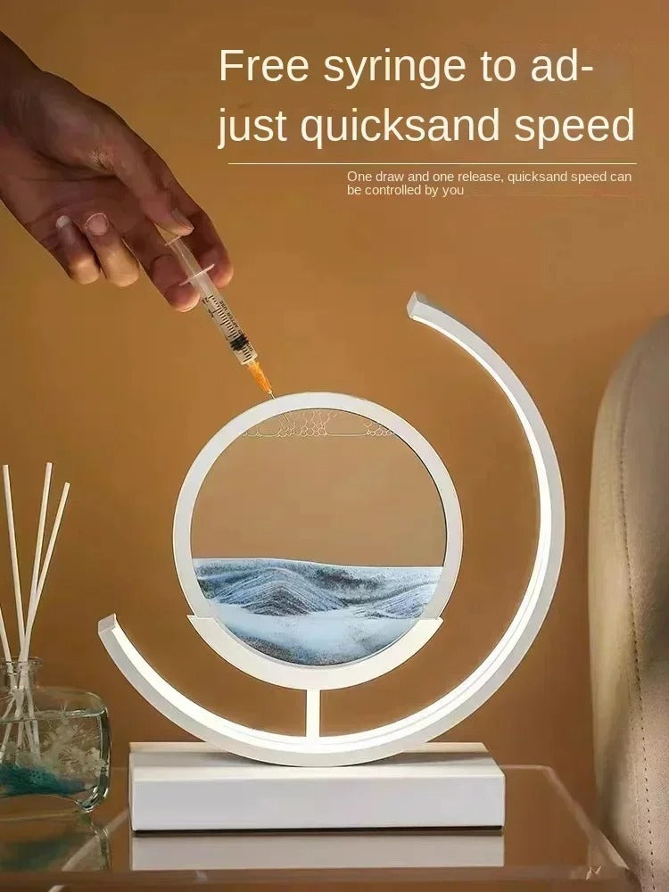 Elaris Flow – LED Sand Art Sculpture