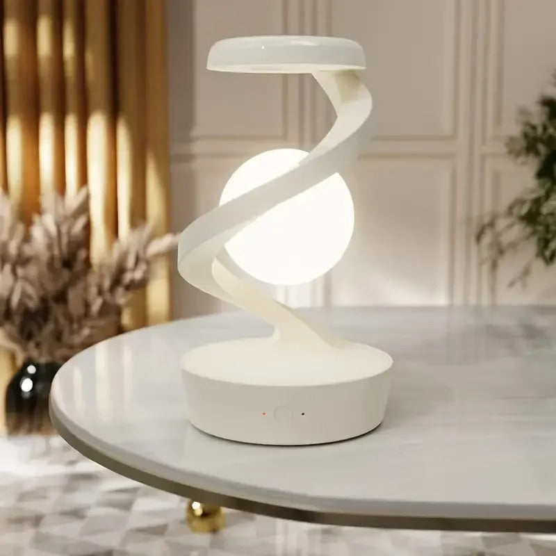 Floating LED Lamp with Wireless Charging