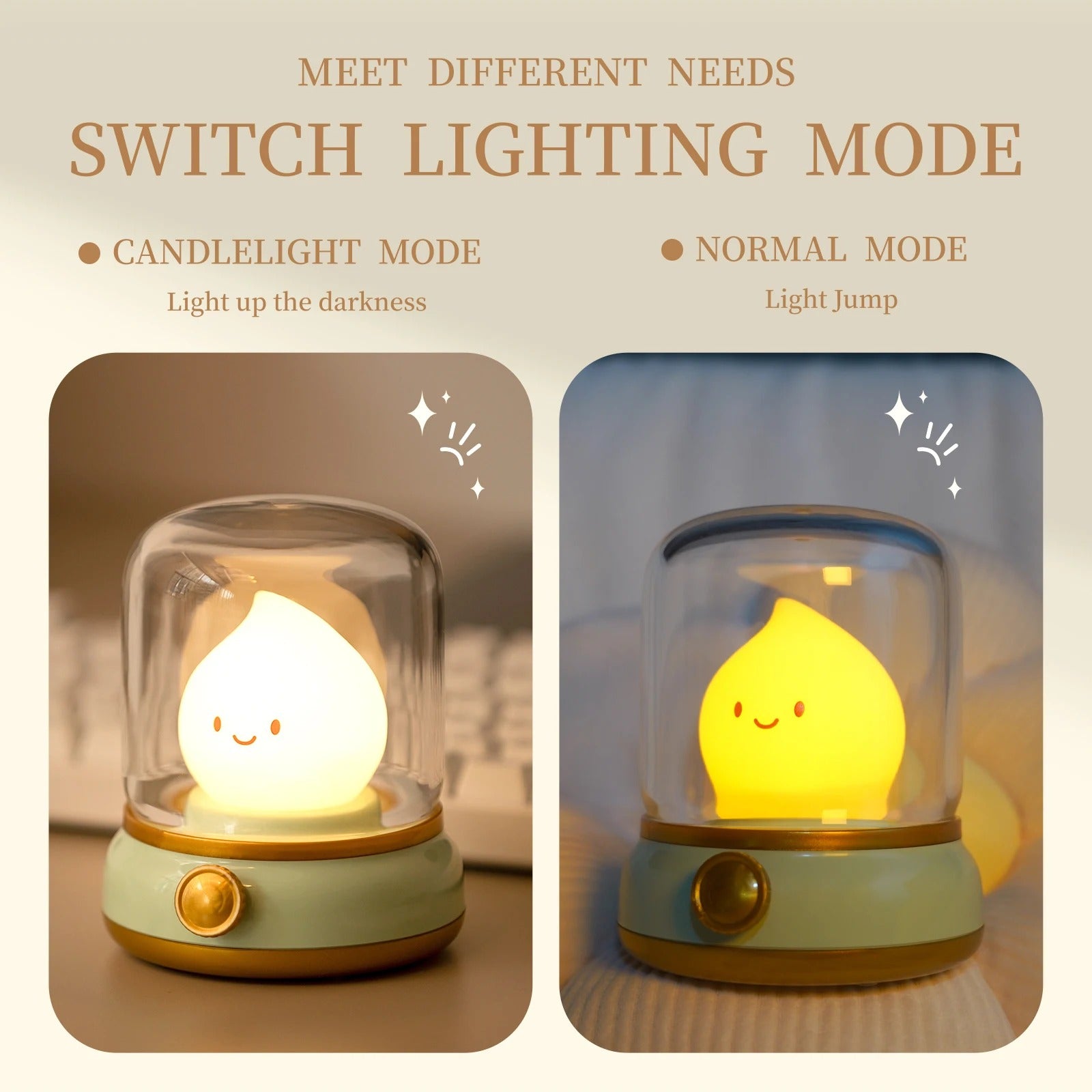 Aurora Glow Mini LED Night Lamp