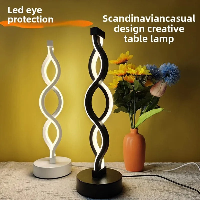 Elan Twin – Vertical Wave LED Lamp