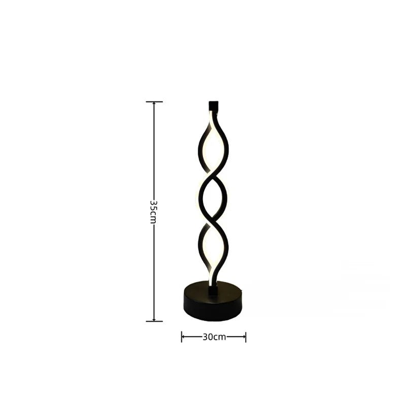Elan Twin – Vertical Wave LED Lamp