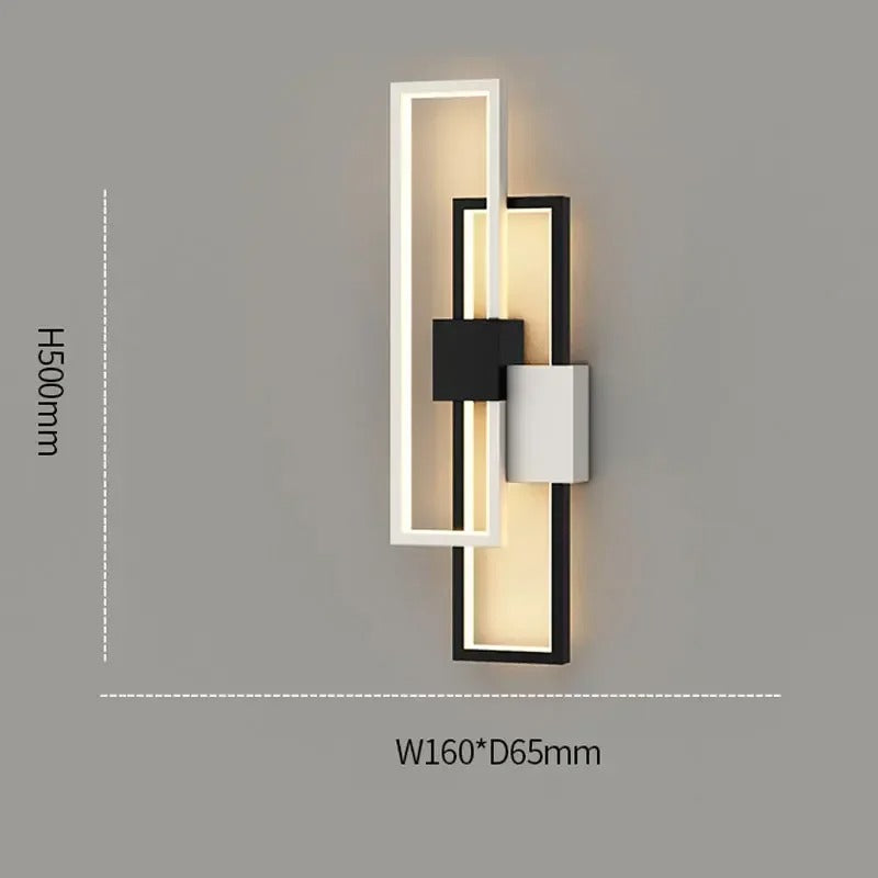 LumaEdge Sconce – Slim Rectangular Wall Light