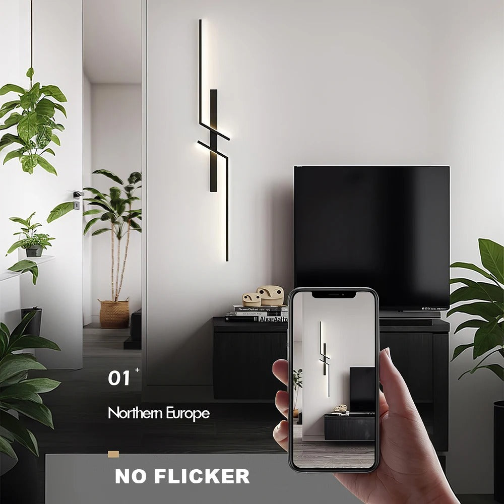 LineForm Sconce – Minimalist Architectural Wall Light