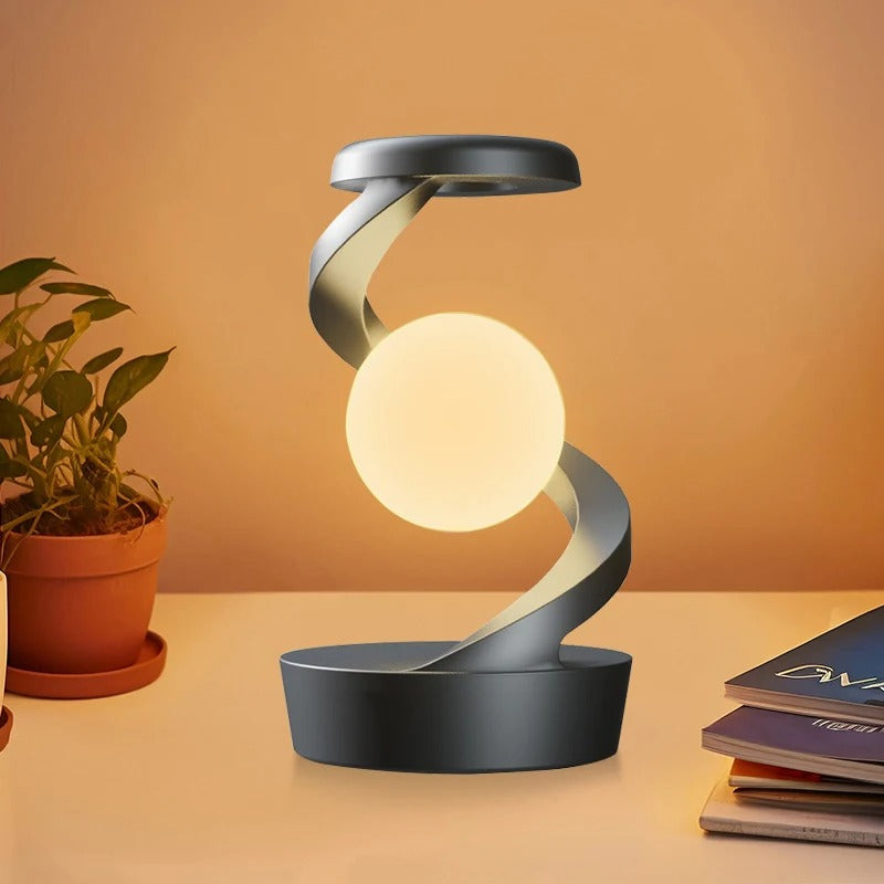 Floating LED Lamp with Wireless Charging