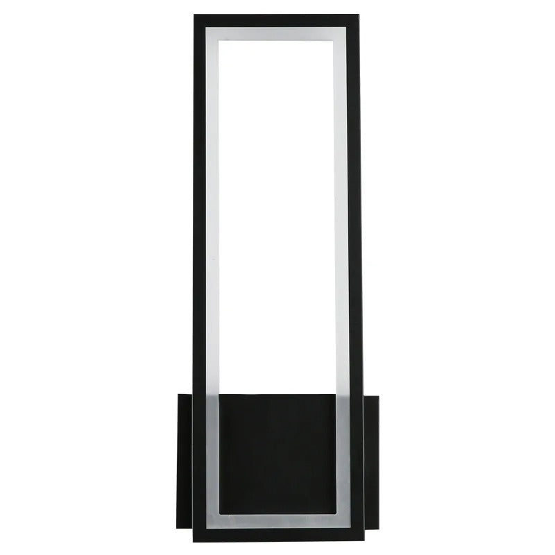 GlowFrame Sconce – Rectangular Ambient Wall Light