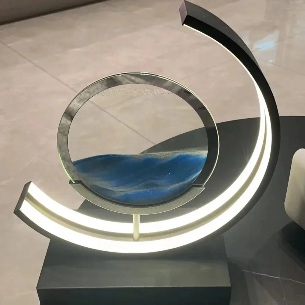 Elaris Flow – LED Sand Art Sculpture