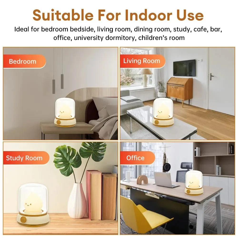 Aurora Glow Mini LED Night Lamp