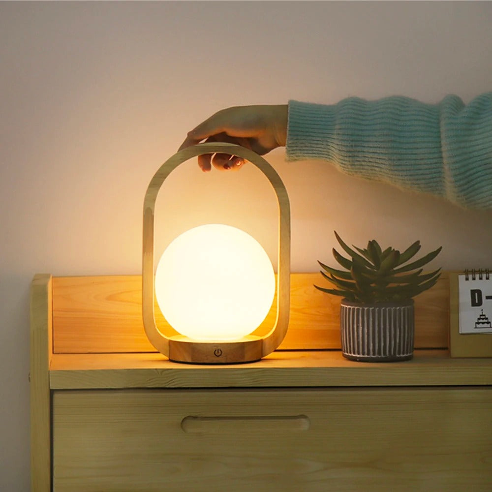 Aurora Orb LED Table Lamp