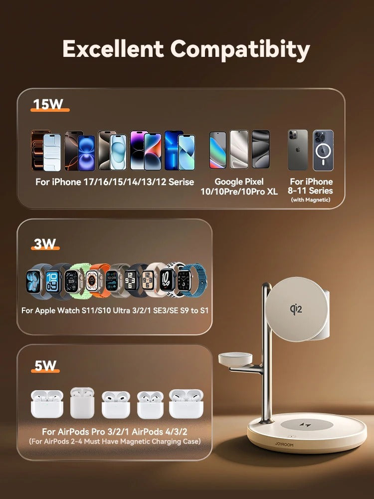 BlueBii Joyroom – Ambient Glow & Wireless Charging Station