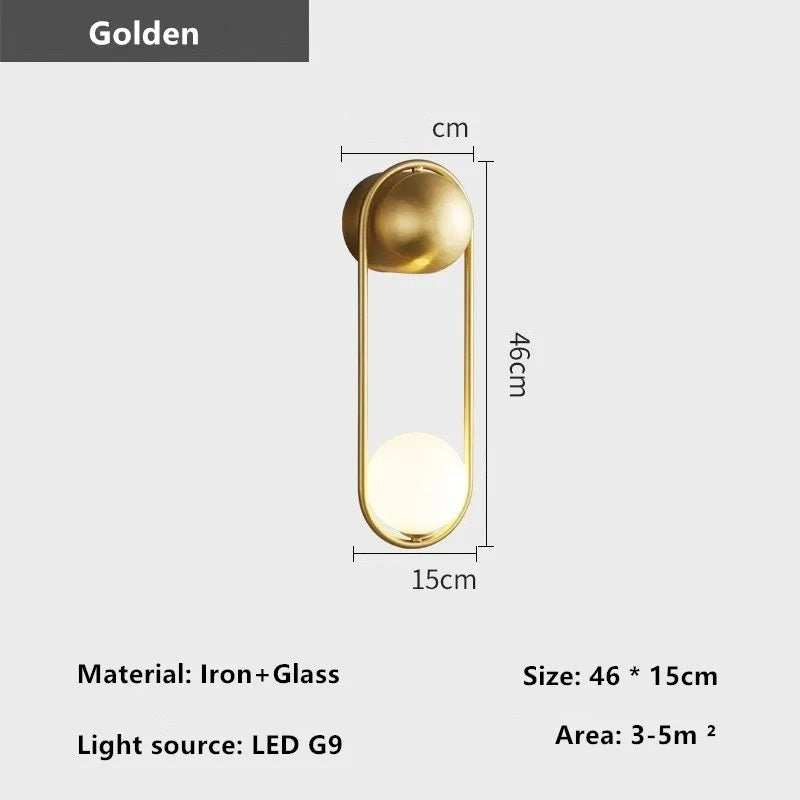 Luxe Arc LED Wall Lamp