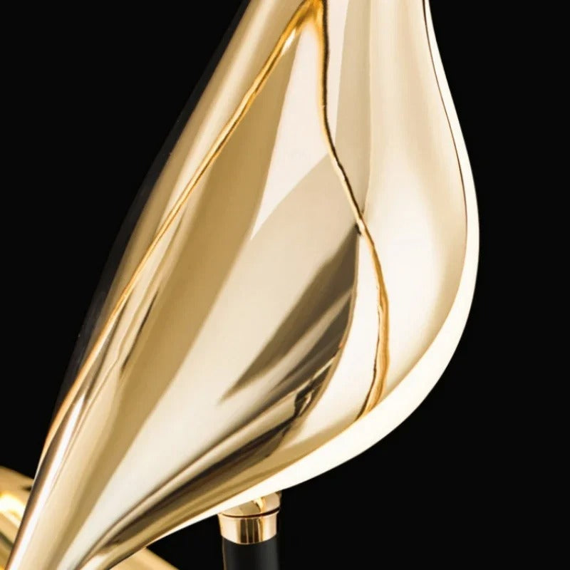 Golden Magpie Wall Light