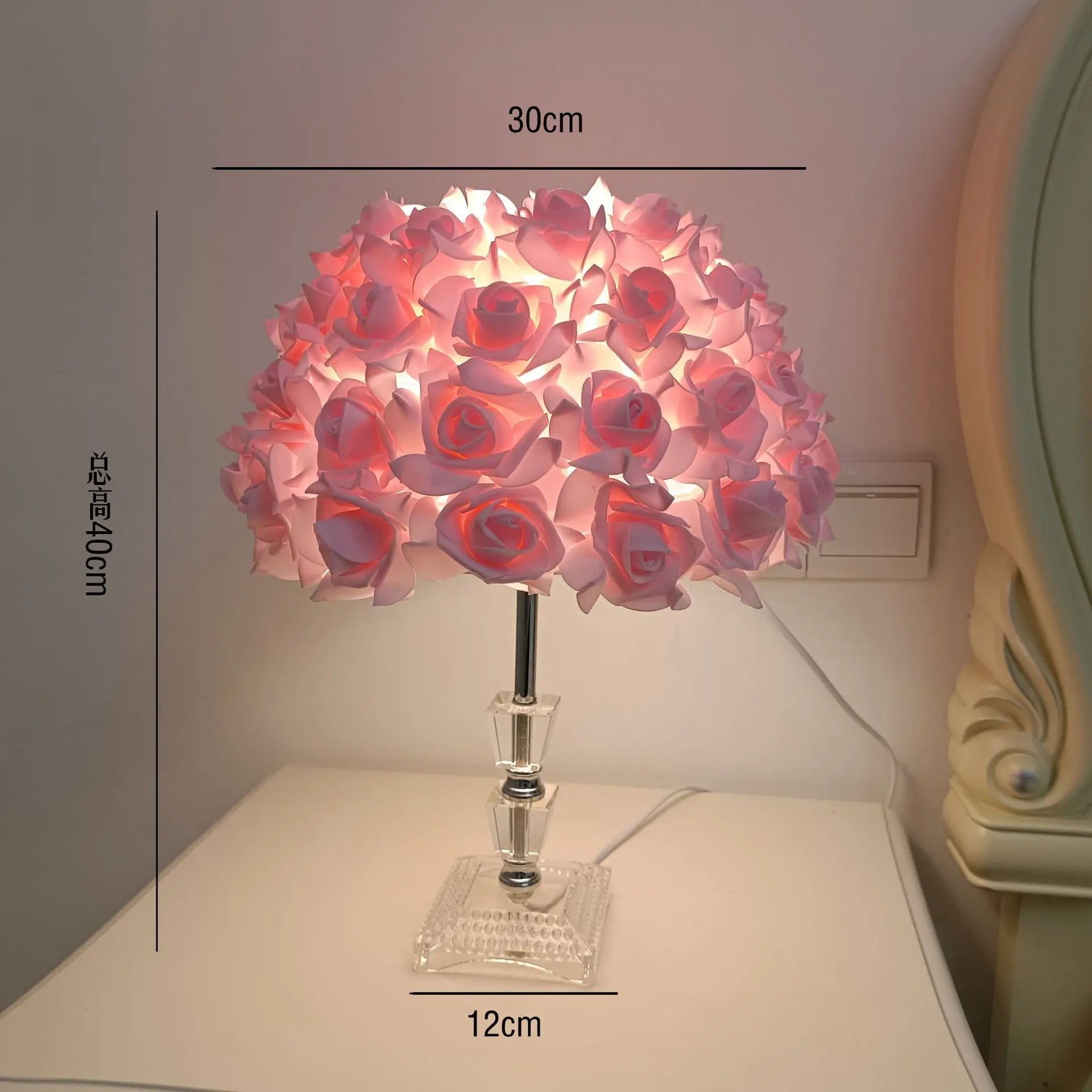 Crystal Bloom Bouquet Lamp