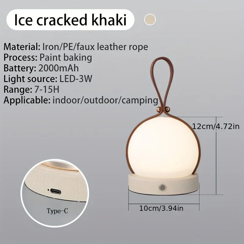 Luxe Loop Cordless LED Table & Hanging Lamp