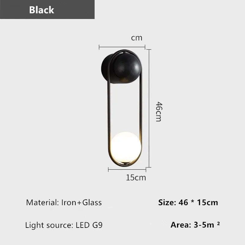 Luxe Arc LED Wall Lamp