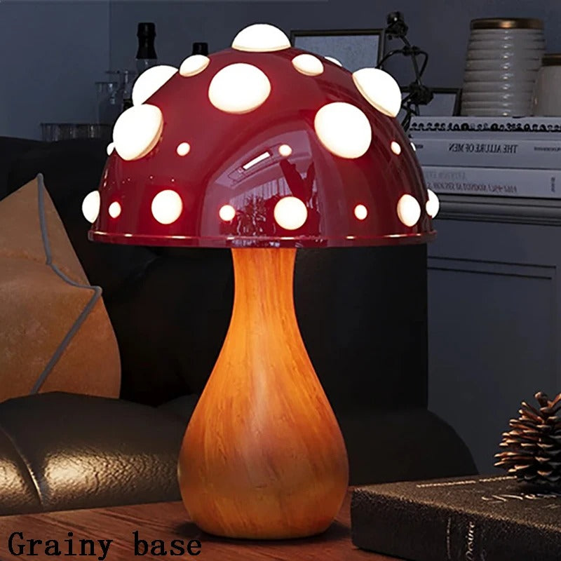 LumiShroom – Designer Tricolor Mushroom Lamp