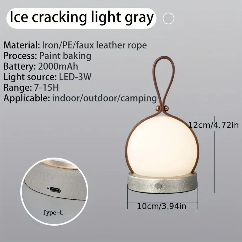 Luxe Loop Cordless LED Table & Hanging Lamp