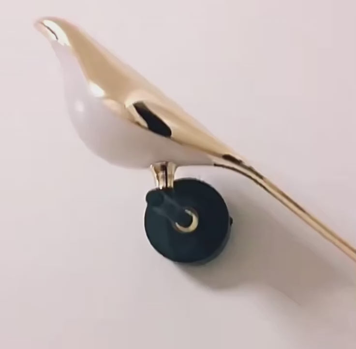 Golden Magpie Wall Light