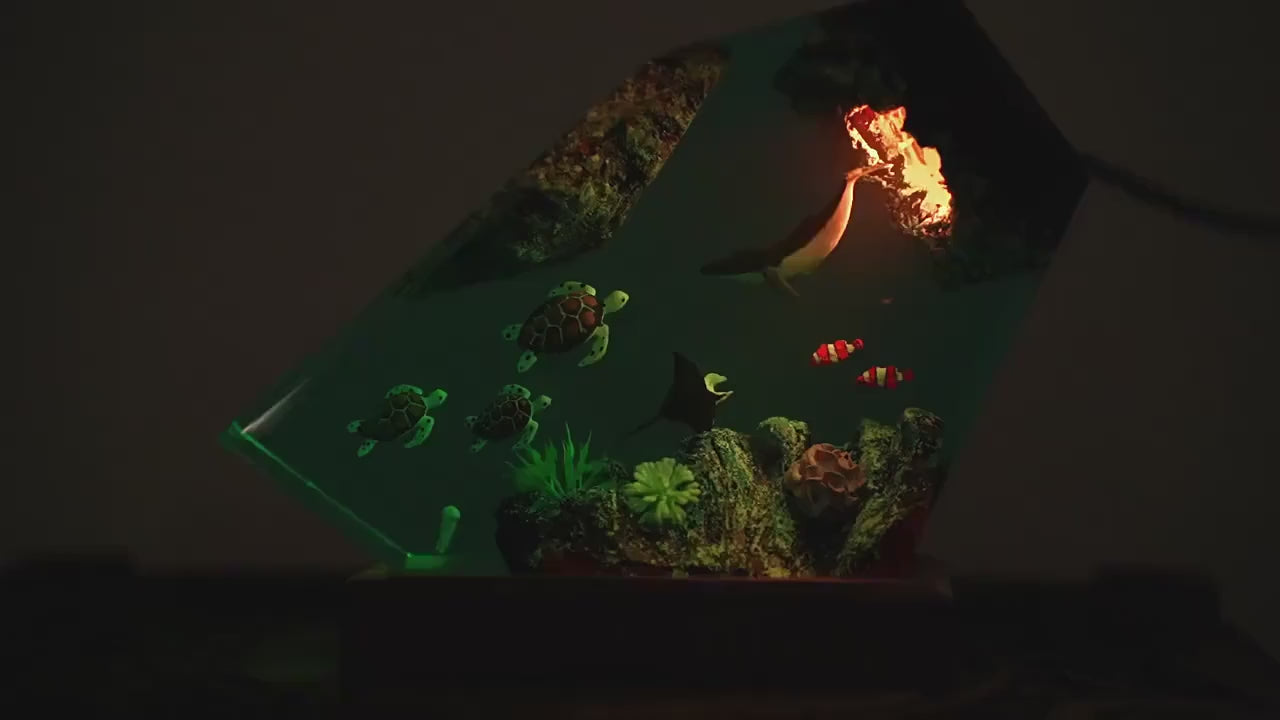 Reefborn Light – Resin Night Lamp